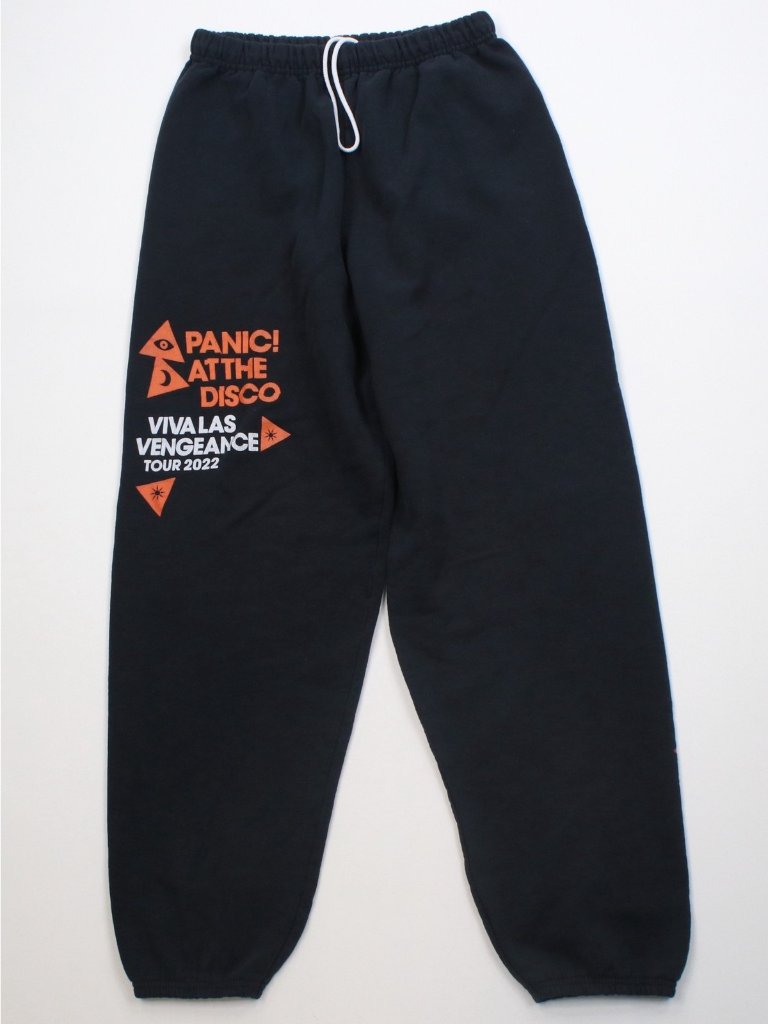 Y2k Mens L Official Viva Las Vengeance Tour 2022 Panic At The Disco Sweatpants